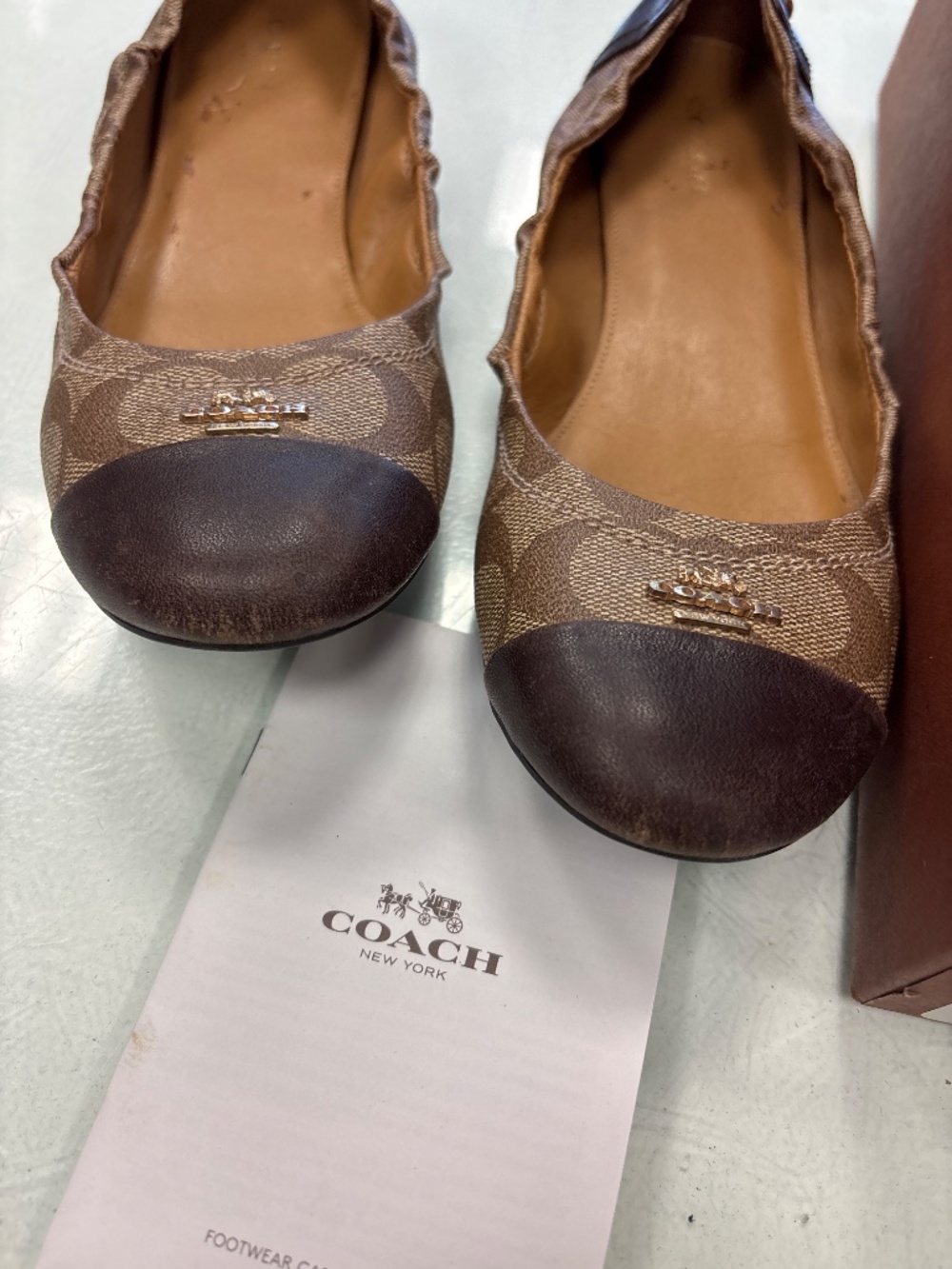 Coach Camilla flats 8 - Picture 4 of 7
